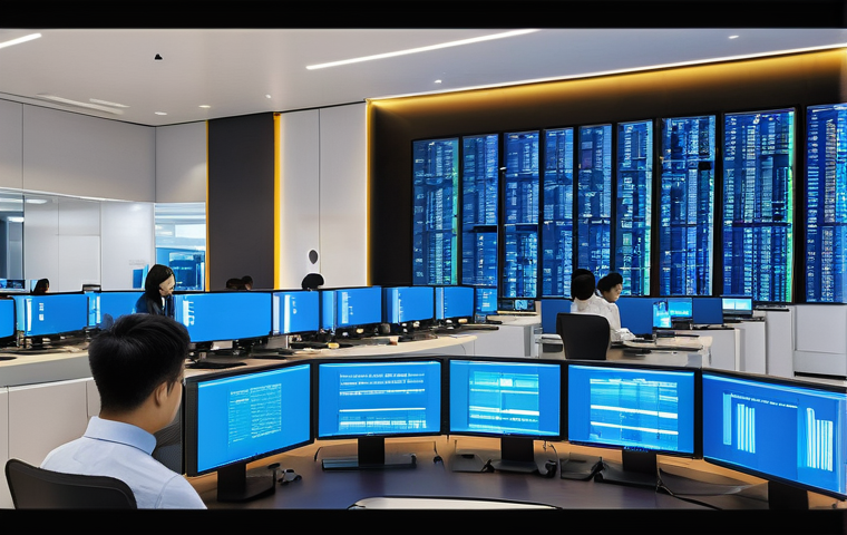 금융 자동화와 로봇 프로세스 자동화 RPA - **Prompt 1: Automated Personal Finance in a Vietnamese Urban Setting**
    "A vibrant, modern depict...