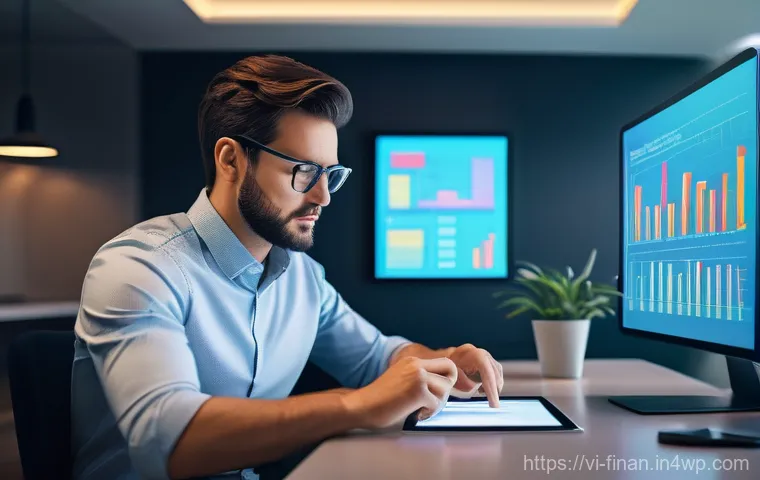 금융 자동화의 투자 대비 수익 분석 - **Prompt:** A serene young adult (either male or female, dressed in modern, modest casual attire) re...