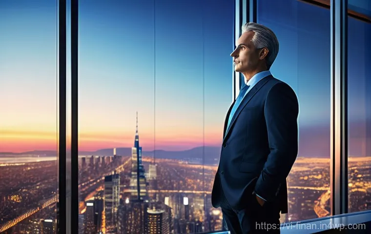 금융 자동화의 투자 대비 수익 분석 - **Prompt:** A focused adult (dressed in smart-casual business attire) is seated at a clean, minimali...